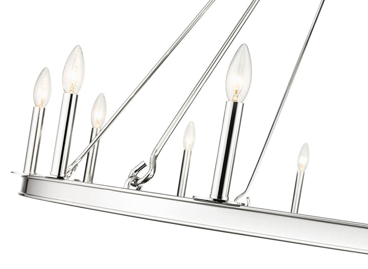 Z-Lite Barclay 482R-12PN Chandelier Light - Polished Nickel