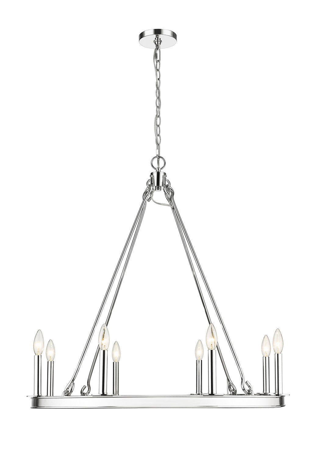 Z-Lite Barclay 482R-8PN Chandelier Light - Polished Nickel