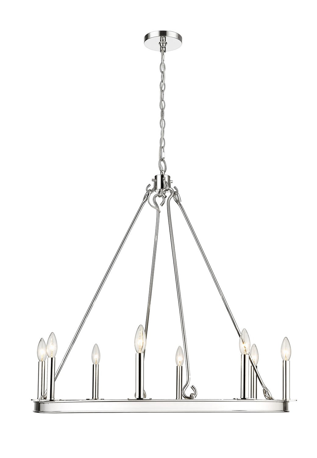 Z-Lite Barclay 482R-8PN Chandelier Light - Polished Nickel