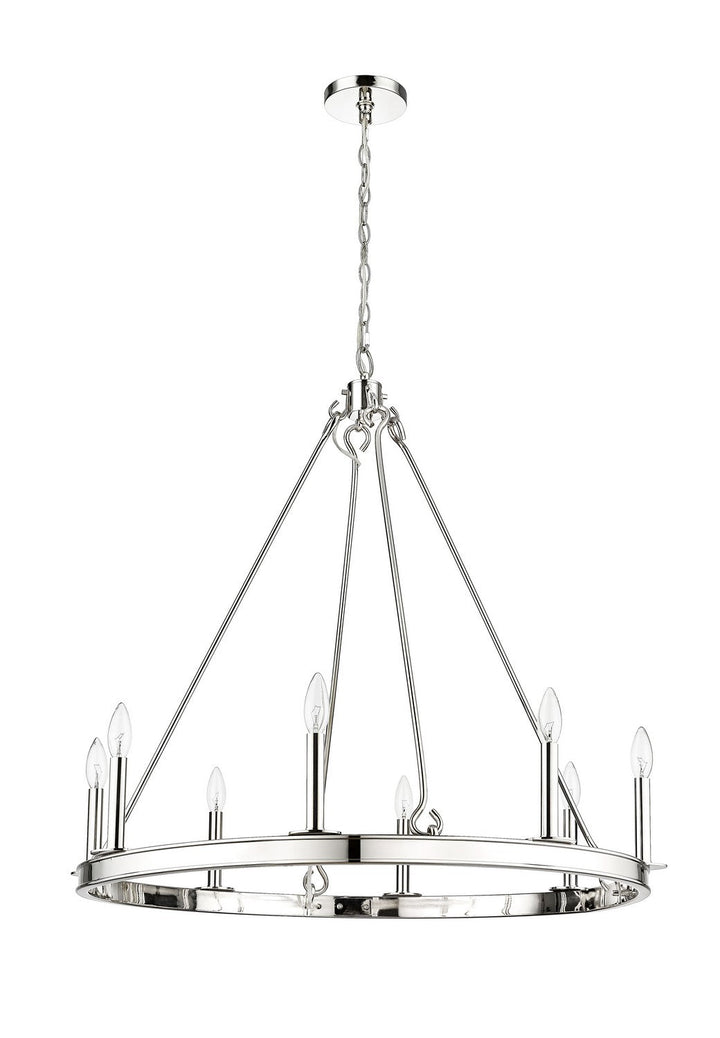 Z-Lite Barclay 482R-8PN Chandelier Light - Polished Nickel