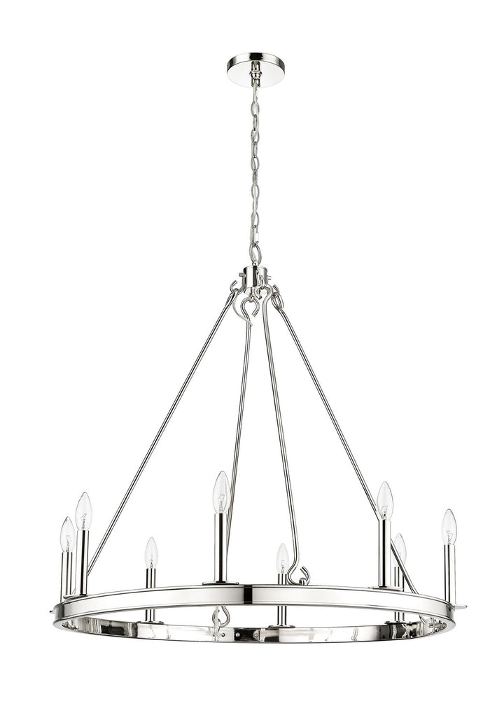Z-Lite Barclay 482R-8PN Chandelier Light - Polished Nickel