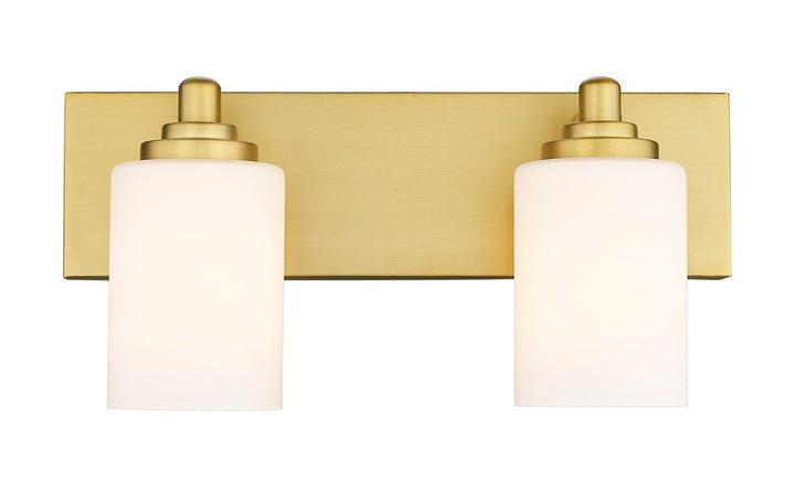 Z-Lite Soledad 485-2V-BG Bath Vanity Light 17 in. wide - Brushed Gold