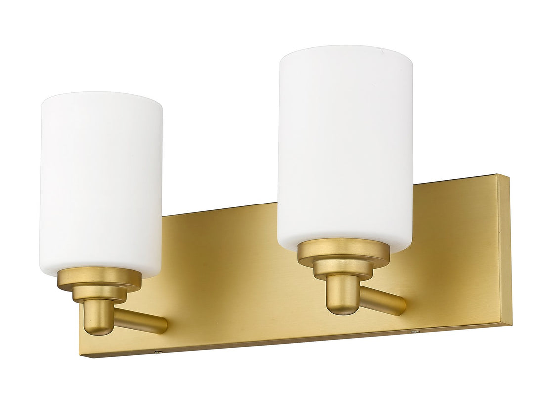 Z-Lite Soledad 485-2V-BG Bath Vanity Light 17 in. wide - Brushed Gold