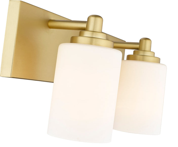 Z-Lite Soledad 485-2V-BG Bath Vanity Light 17 in. wide - Brushed Gold