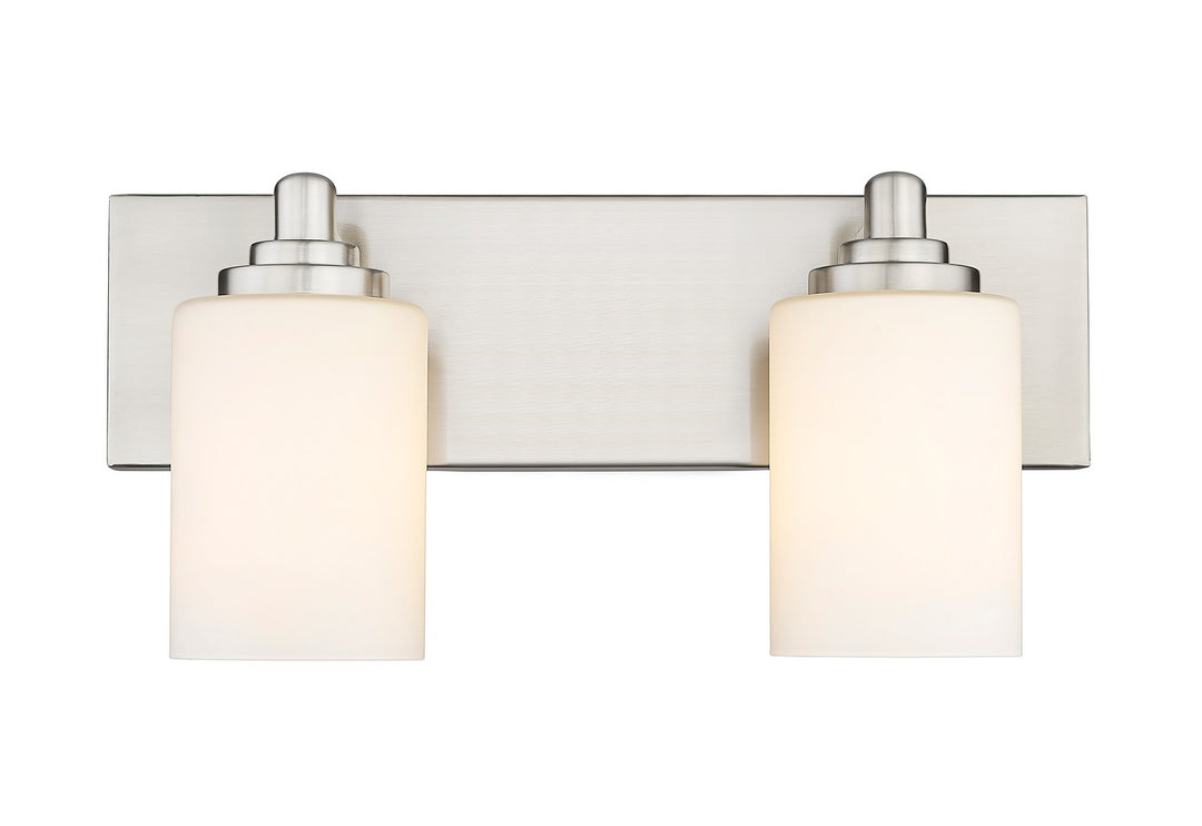 Z-Lite Soledad 485-2V-BN Bath Vanity Light 17 in. wide - Brushed Nickel