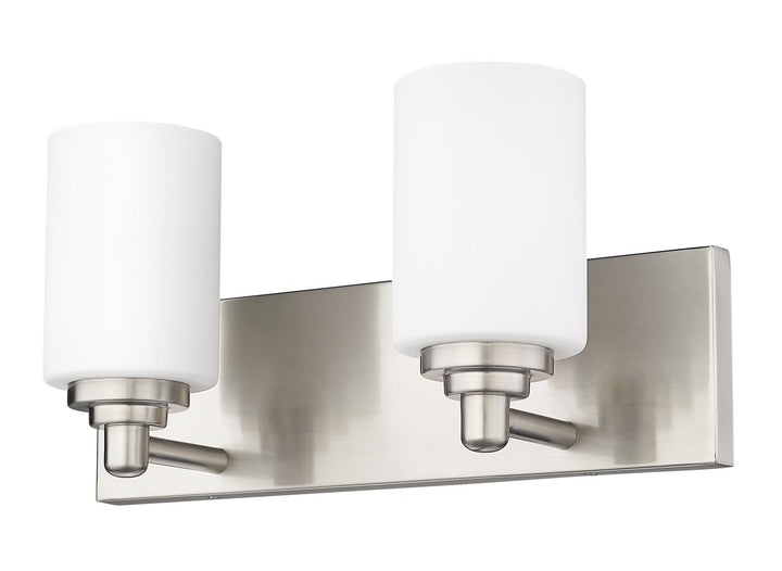 Z-Lite Soledad 485-2V-BN Bath Vanity Light 17 in. wide - Brushed Nickel