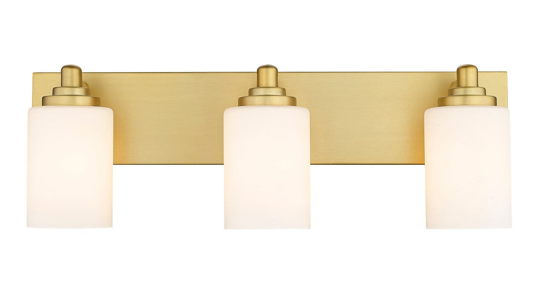 Z-Lite Soledad 485-3V-BG Bath Vanity Light 23 in. wide - Brushed Gold