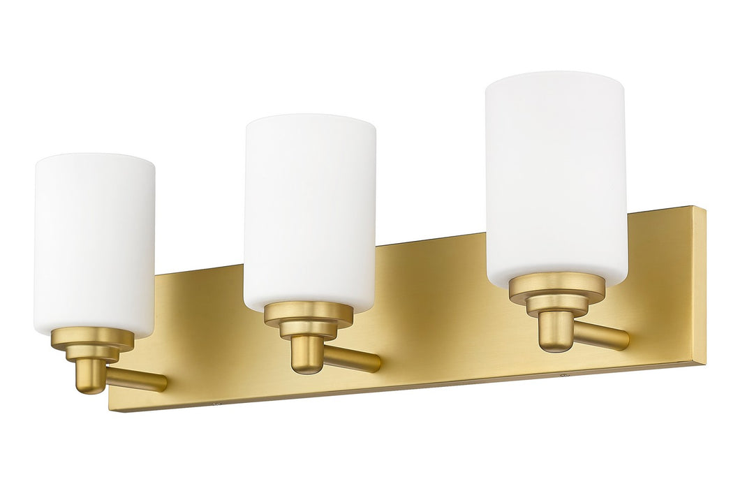 Z-Lite Soledad 485-3V-BG Bath Vanity Light 23 in. wide - Brushed Gold