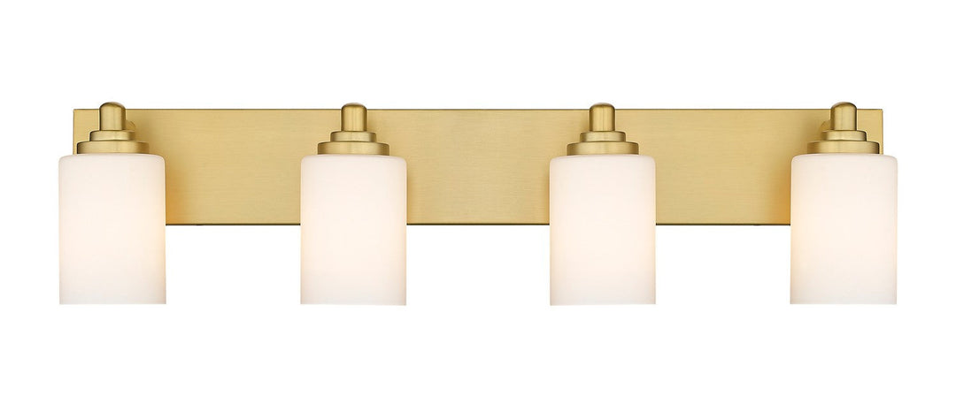 Z-Lite Soledad 485-4V-BG Bath Vanity Light 32 in. wide - Brushed Gold