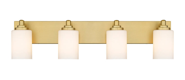 Z-Lite Soledad 485-4V-BG Bath Vanity Light 32 in. wide - Brushed Gold