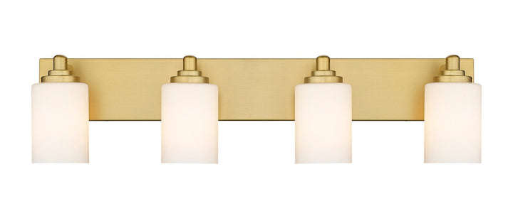 Z-Lite Soledad 485-4V-BG Bath Vanity Light 32 in. wide - Brushed Gold