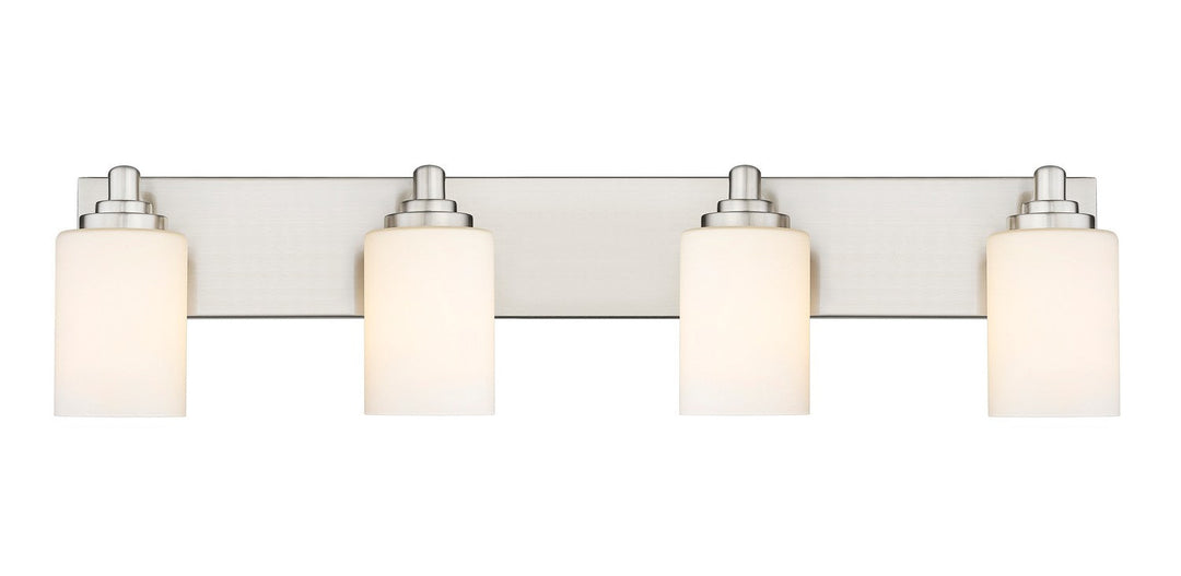 Z-Lite Soledad 485-4V-BN Bath Vanity Light 32 in. wide - Brushed Nickel