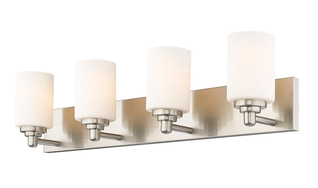 Z-Lite Soledad 485-4V-BN Bath Vanity Light 32 in. wide - Brushed Nickel