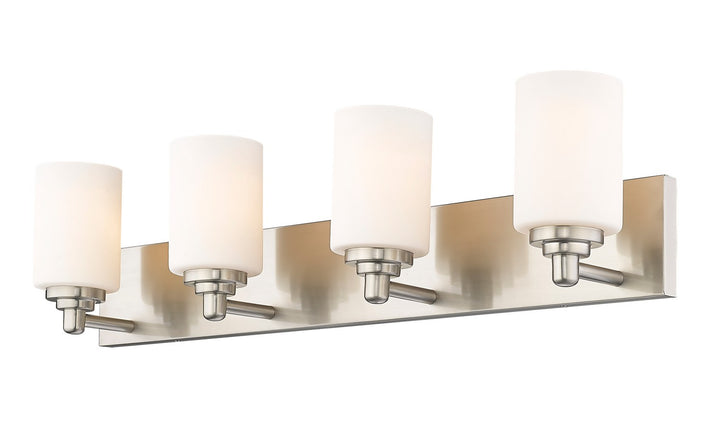 Z-Lite Soledad 485-4V-BN Bath Vanity Light 32 in. wide - Brushed Nickel
