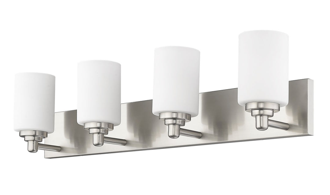 Z-Lite Soledad 485-4V-BN Bath Vanity Light 32 in. wide - Brushed Nickel