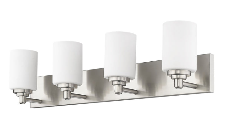 Z-Lite Soledad 485-4V-BN Bath Vanity Light 32 in. wide - Brushed Nickel