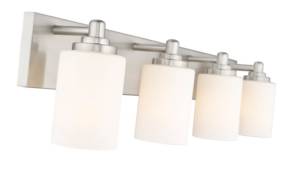 Z-Lite Soledad 485-4V-BN Bath Vanity Light 32 in. wide - Brushed Nickel