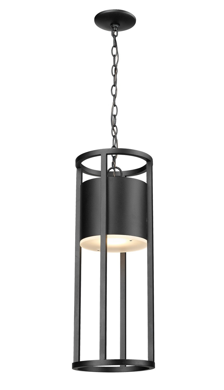 Z-Lite Lighting 517CHB-BK-LED Modern Luca Outdoor Black