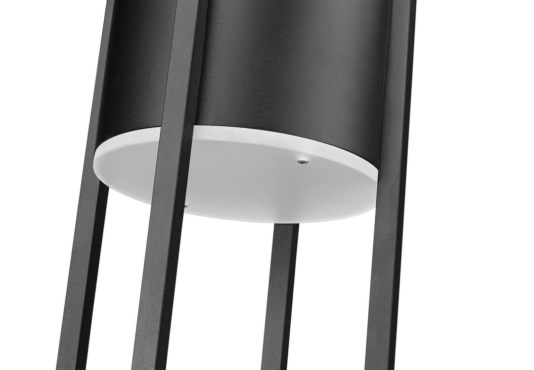 Z-Lite Lighting 517CHB-BK-LED Modern Luca Outdoor Black