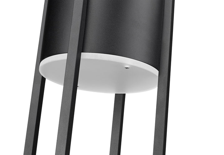 Z-Lite Lighting 517CHB-BK-LED Modern Luca Outdoor Black