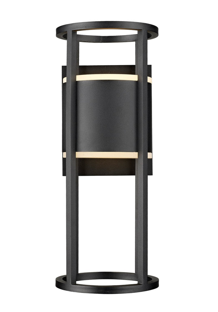 Z-Lite Lighting 517M-BK-LED  Luca Outdoor Black