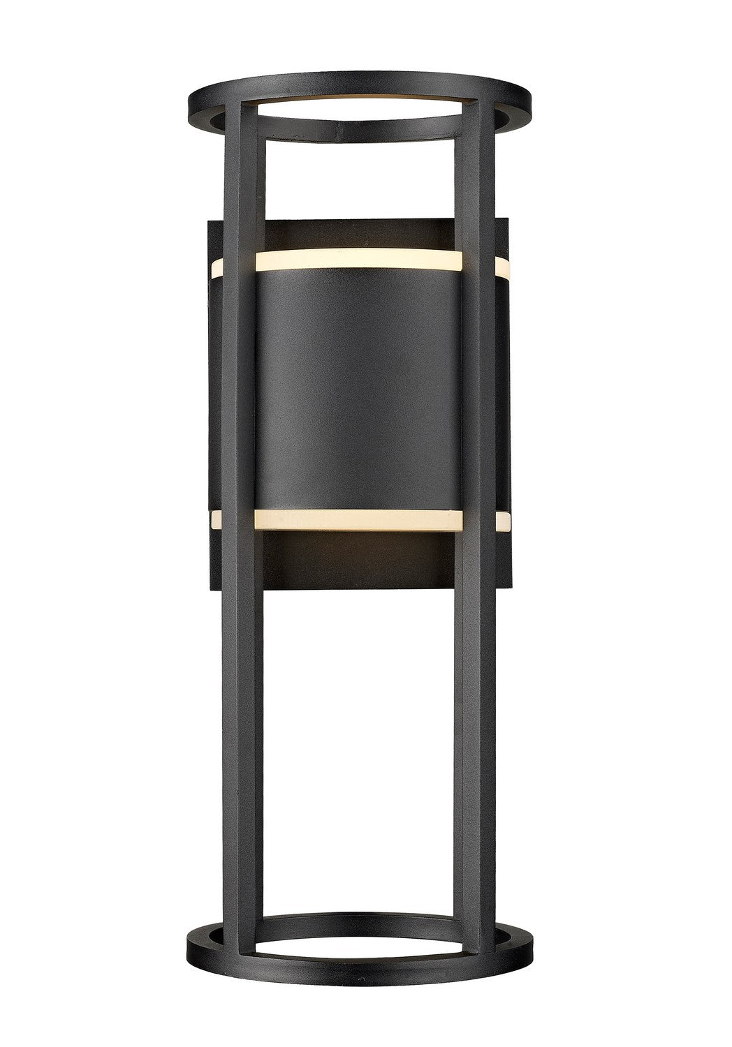 Z-Lite Lighting 517M-BK-LED  Luca Outdoor Black