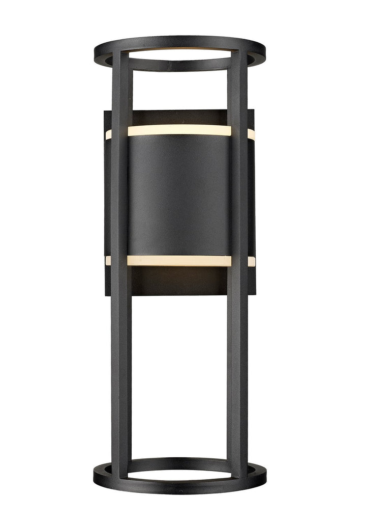Z-Lite Lighting 517M-BK-LED  Luca Outdoor Black