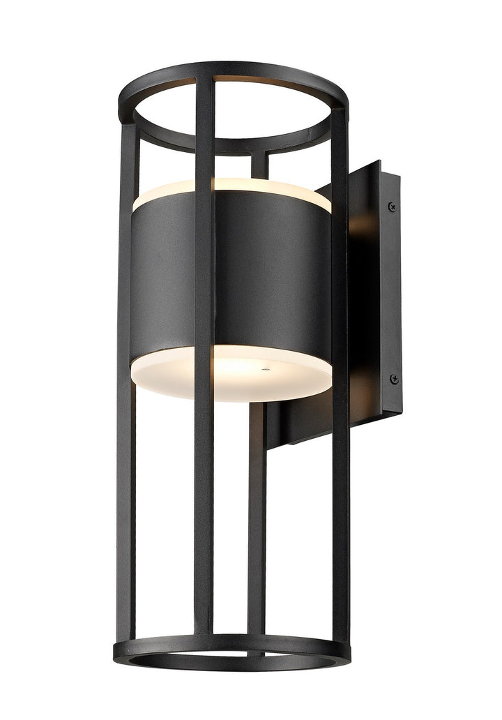 Z-Lite Lighting 517M-BK-LED  Luca Outdoor Black