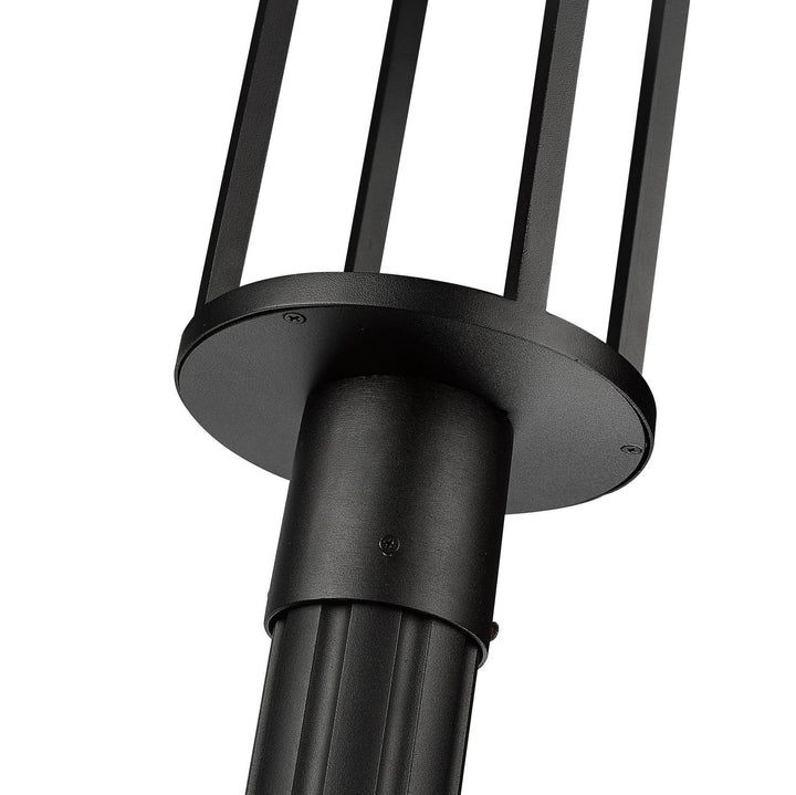 Z-Lite Lighting 517PHB-519P-BK-LED  Luca Outdoor Black