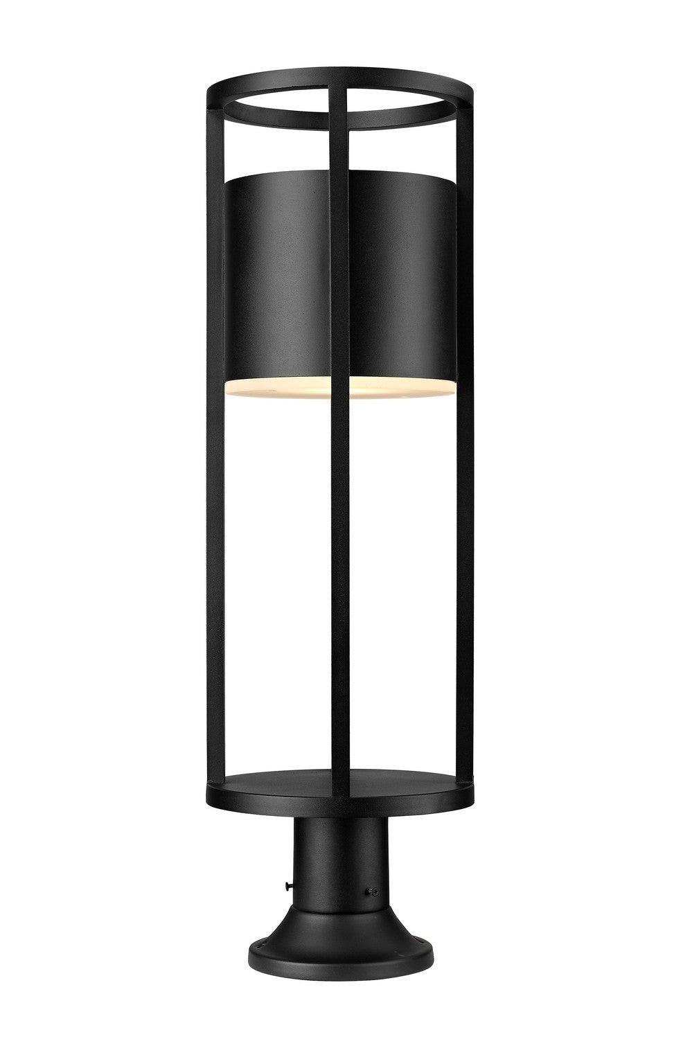 Z-Lite Lighting 517PHB-553PM-BK-LED  Luca Outdoor Black