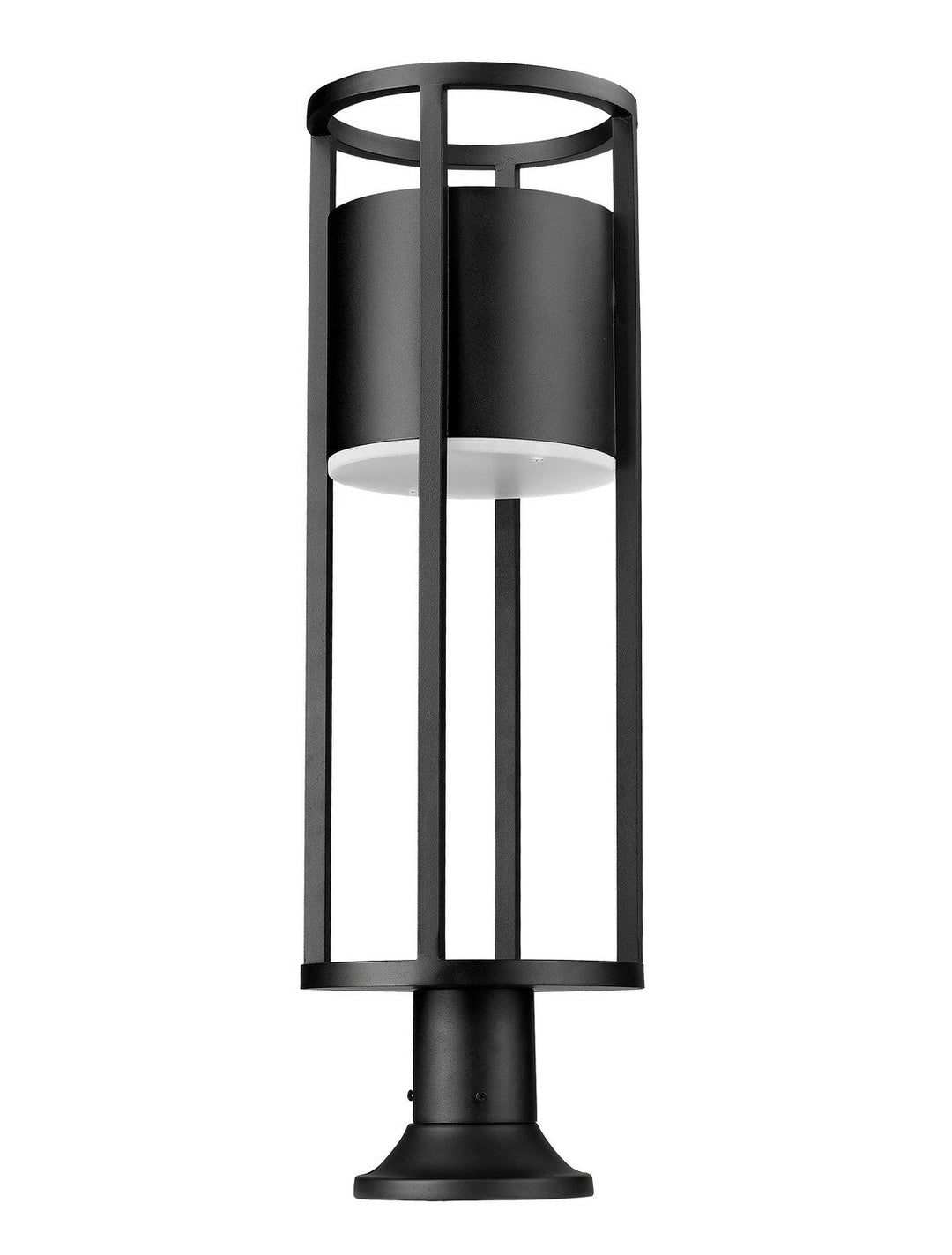 Z-Lite Lighting 517PHB-553PM-BK-LED  Luca Outdoor Black