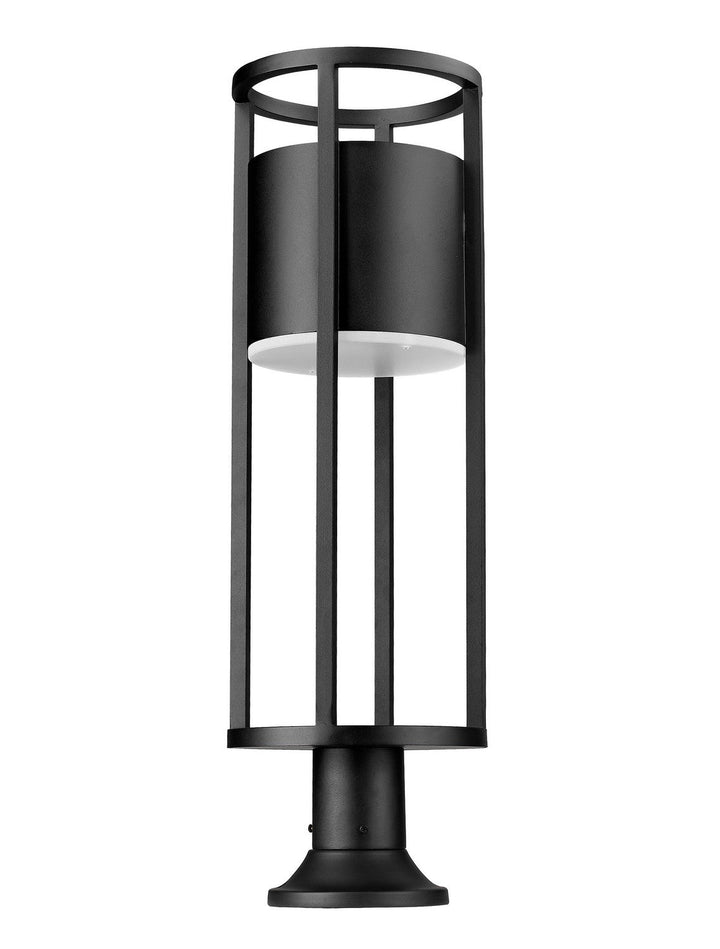 Z-Lite Lighting 517PHB-553PM-BK-LED  Luca Outdoor Black
