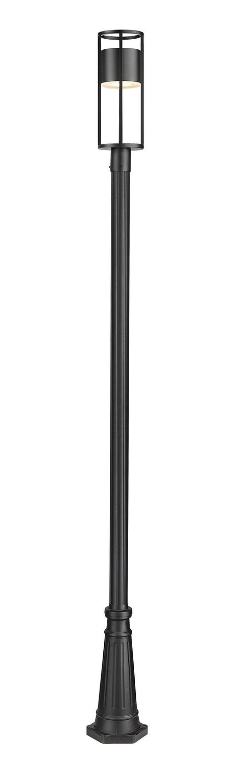Z-Lite Lighting 517PHM-519P-BK-LED  Luca Outdoor Black