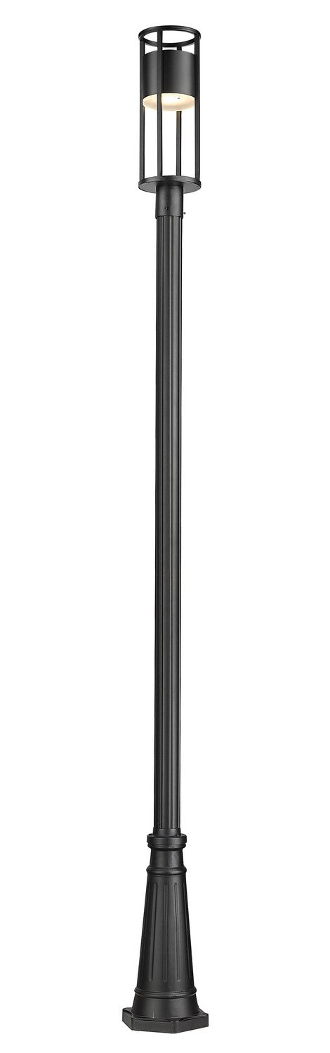 Z-Lite Lighting 517PHM-519P-BK-LED  Luca Outdoor Black