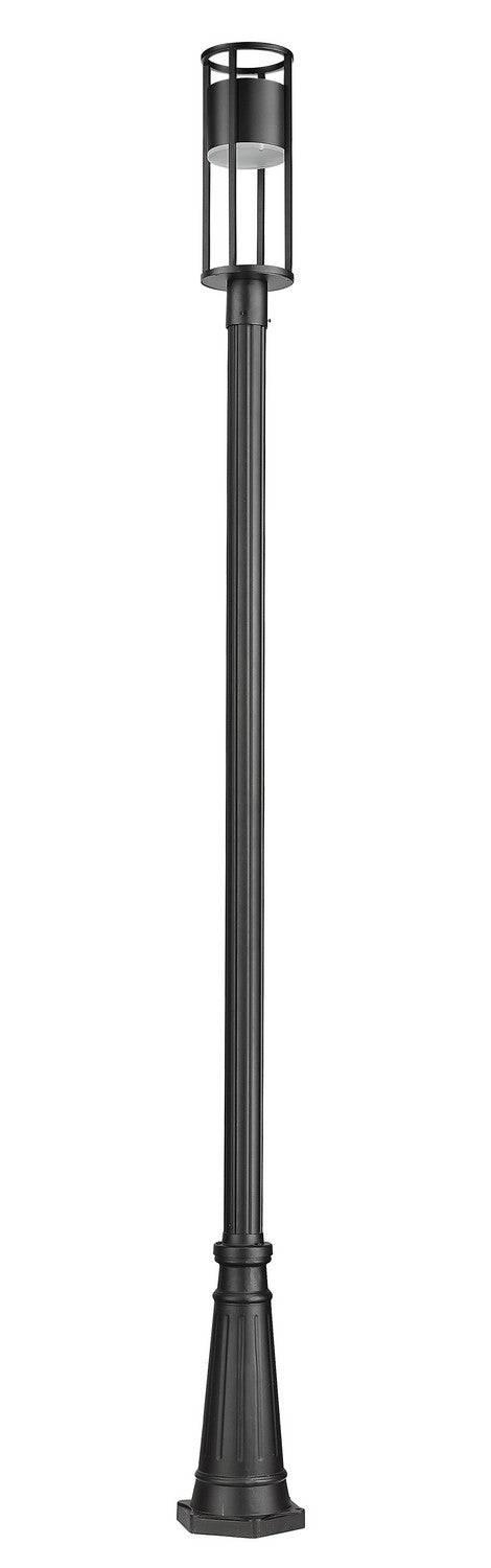 Z-Lite Lighting 517PHM-519P-BK-LED  Luca Outdoor Black