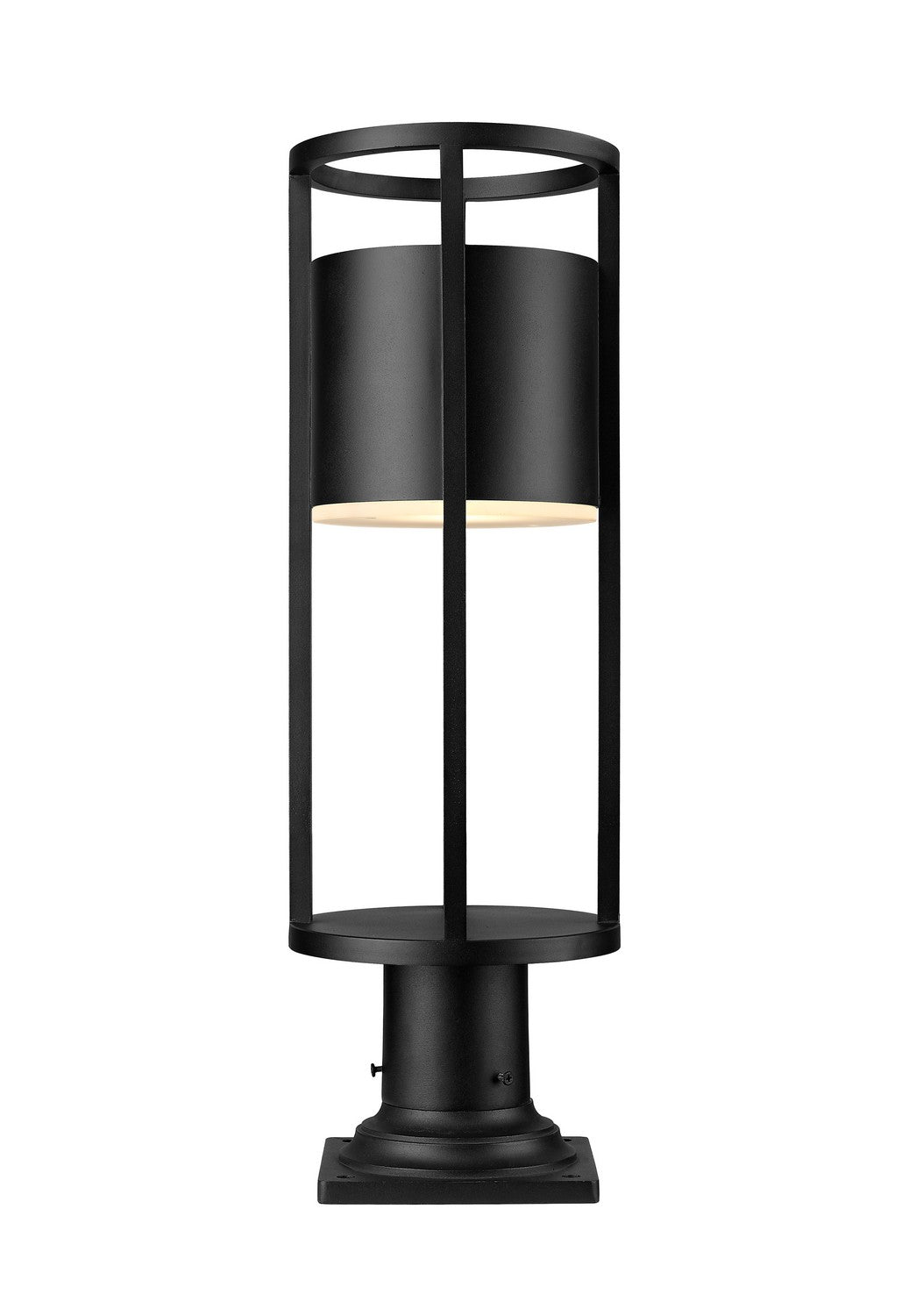 Z-Lite Lighting 517PHM-533PM-BK-LED  Luca Outdoor Black