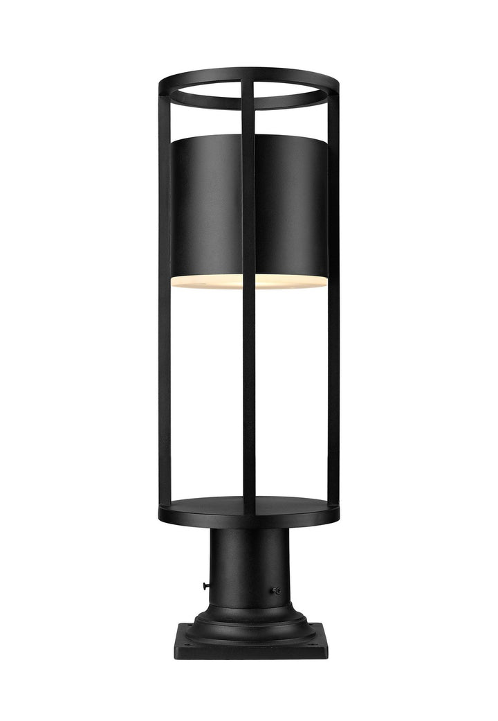 Z-Lite Lighting 517PHM-533PM-BK-LED  Luca Outdoor Black