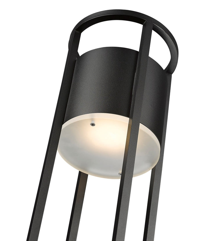 Z-Lite Lighting 517PHM-567P-BK-LED  Luca Outdoor Black