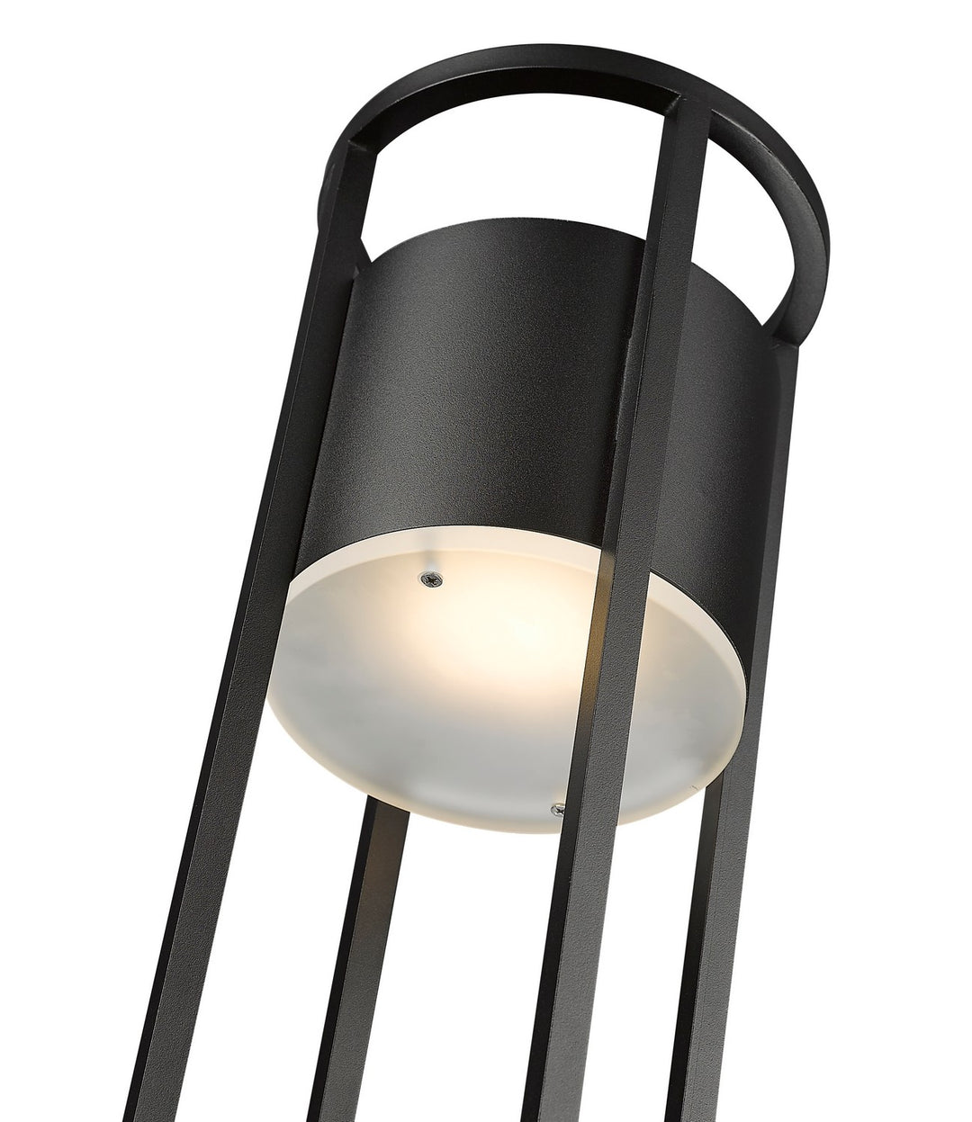Z-Lite Lighting 517PHM-567P-BK-LED  Luca Outdoor Black