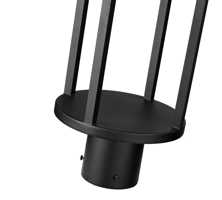 Z-Lite Lighting 517PHM-BK-LED  Luca Outdoor Black