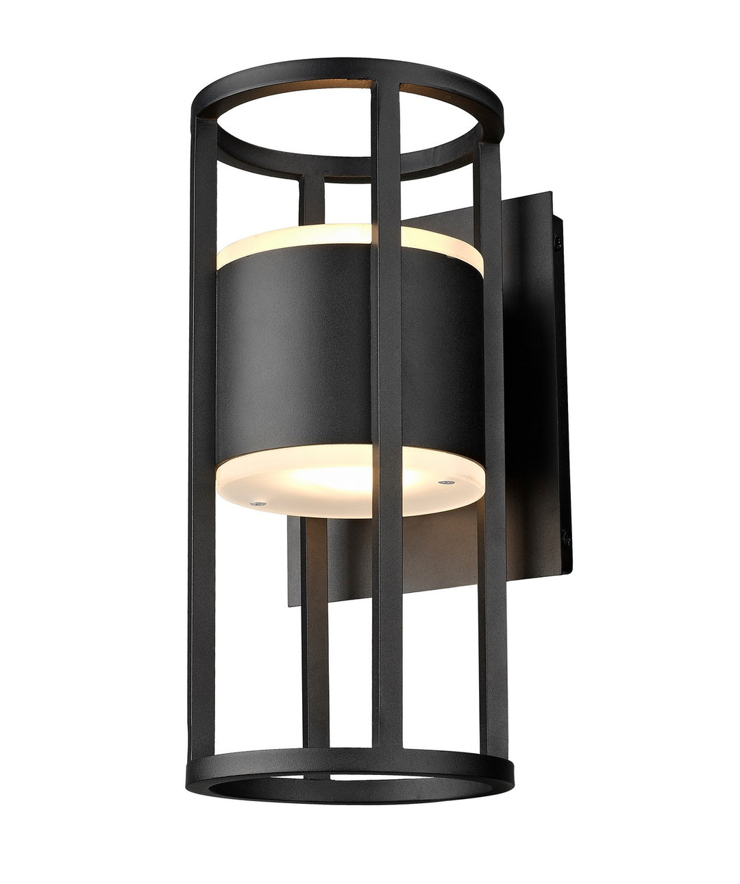 Z-Lite Lighting 517S-BK-LED  Luca Outdoor Black