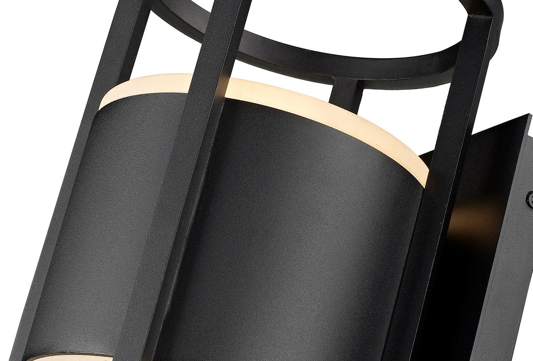Z-Lite Lighting 517S-BK-LED  Luca Outdoor Black
