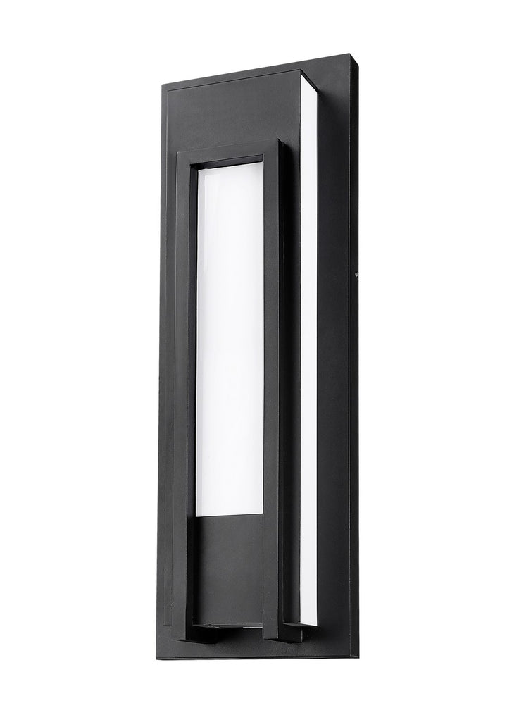 Z-Lite Lighting 520B-BK-LED Modern Keaton Outdoor Black