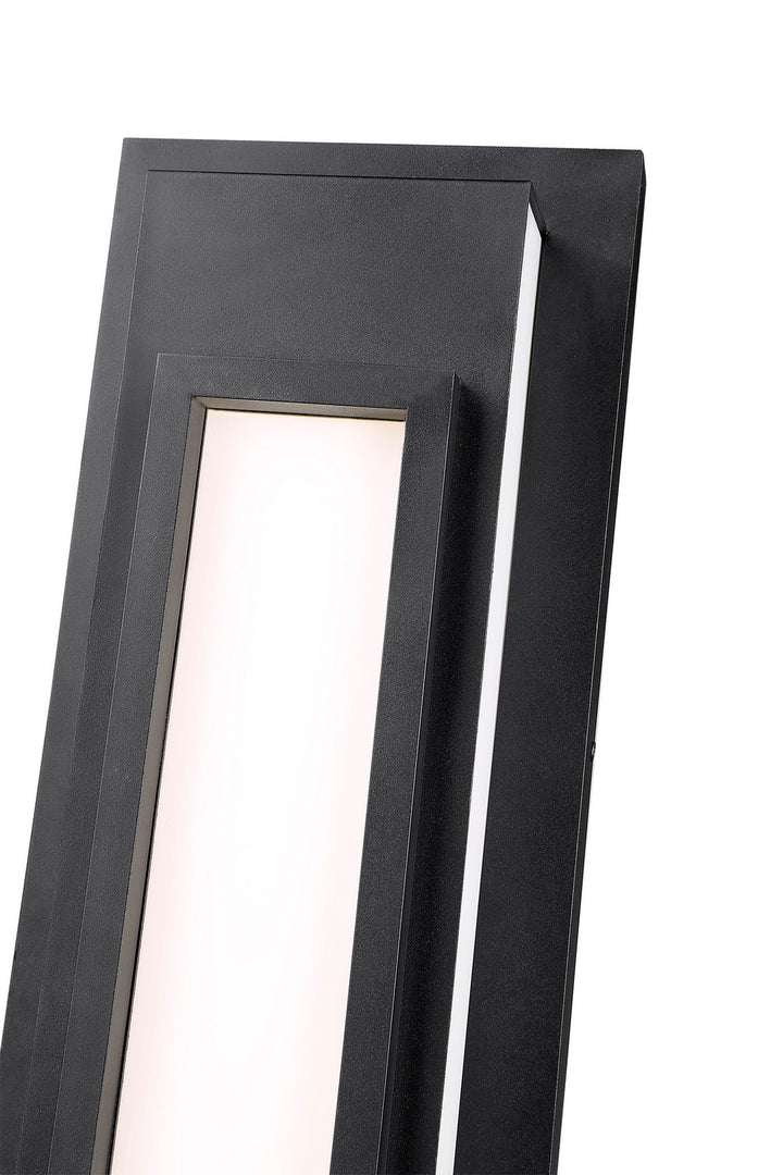Z-Lite Lighting 520B-BK-LED Modern Keaton Outdoor Black