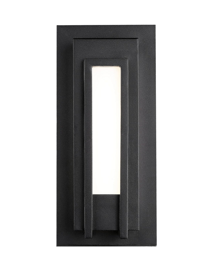 Z-Lite Lighting 520S-BK-LED  Keaton Modern Outdoor Black
