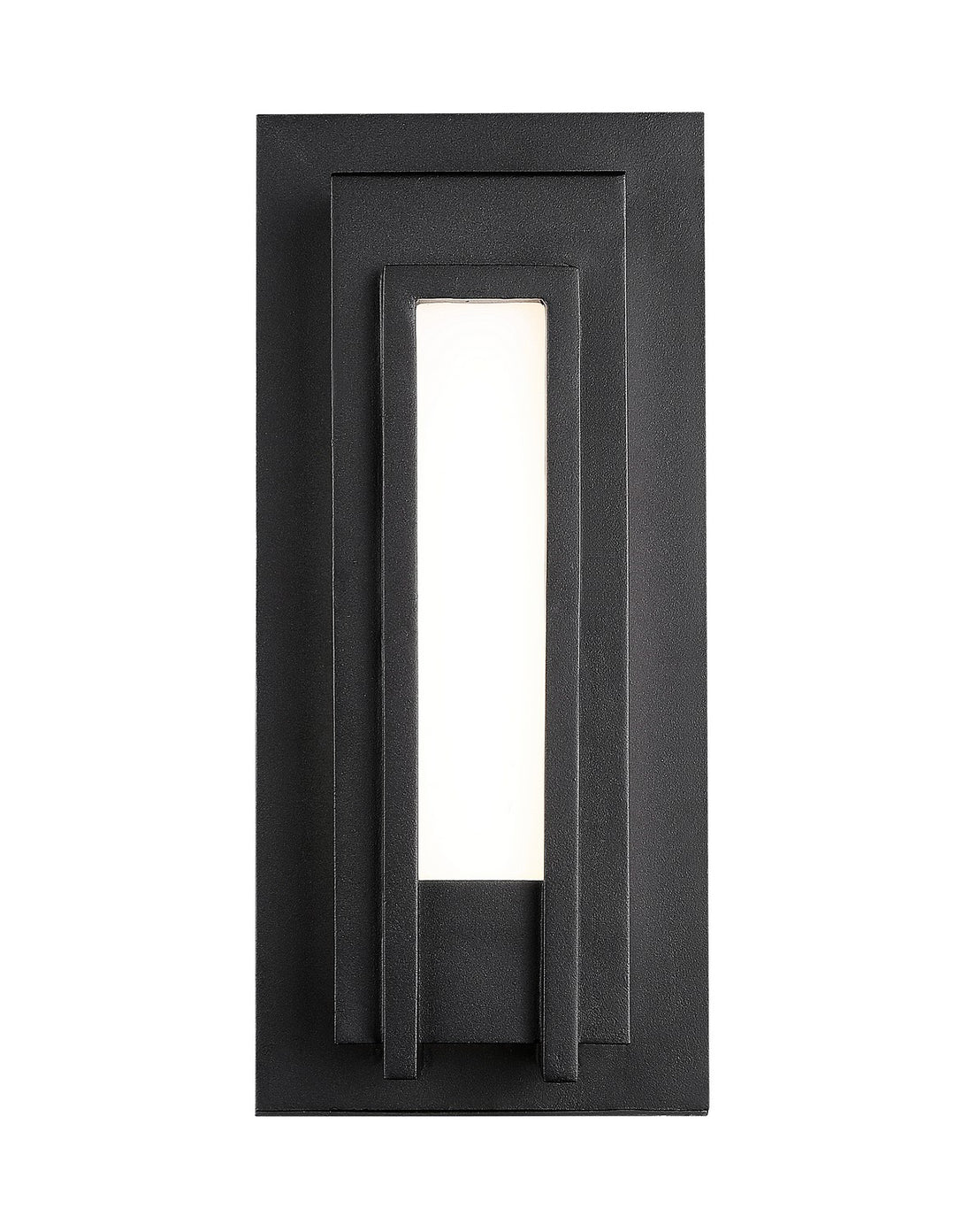 Z-Lite Lighting 520S-BK-LED  Keaton Modern Outdoor Black