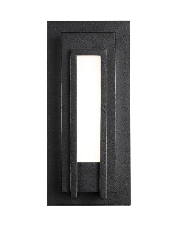 Z-Lite Lighting 520S-BK-LED  Keaton Modern Outdoor Black