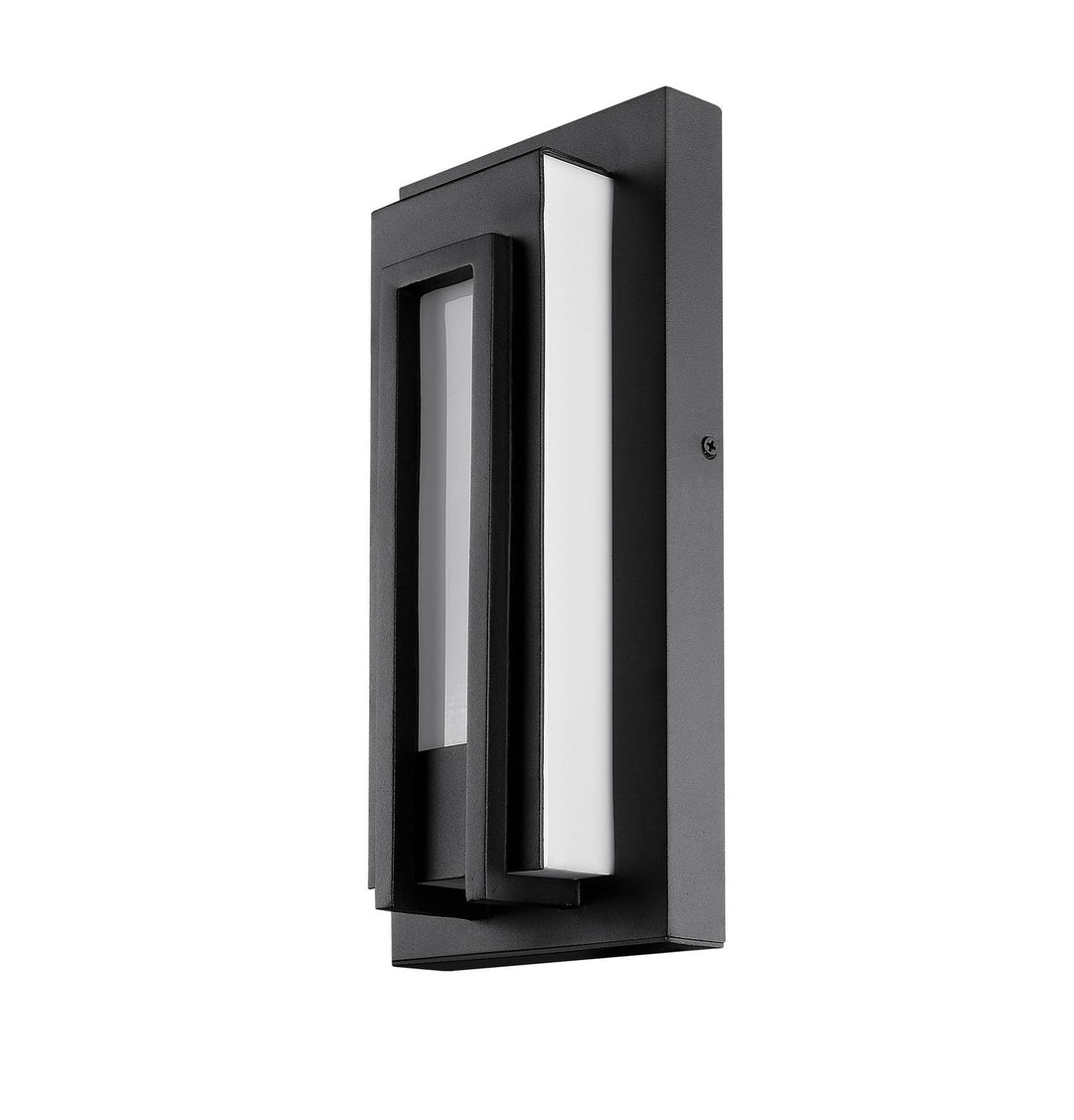 Z-Lite Lighting 520S-BK-LED  Keaton Modern Outdoor Black