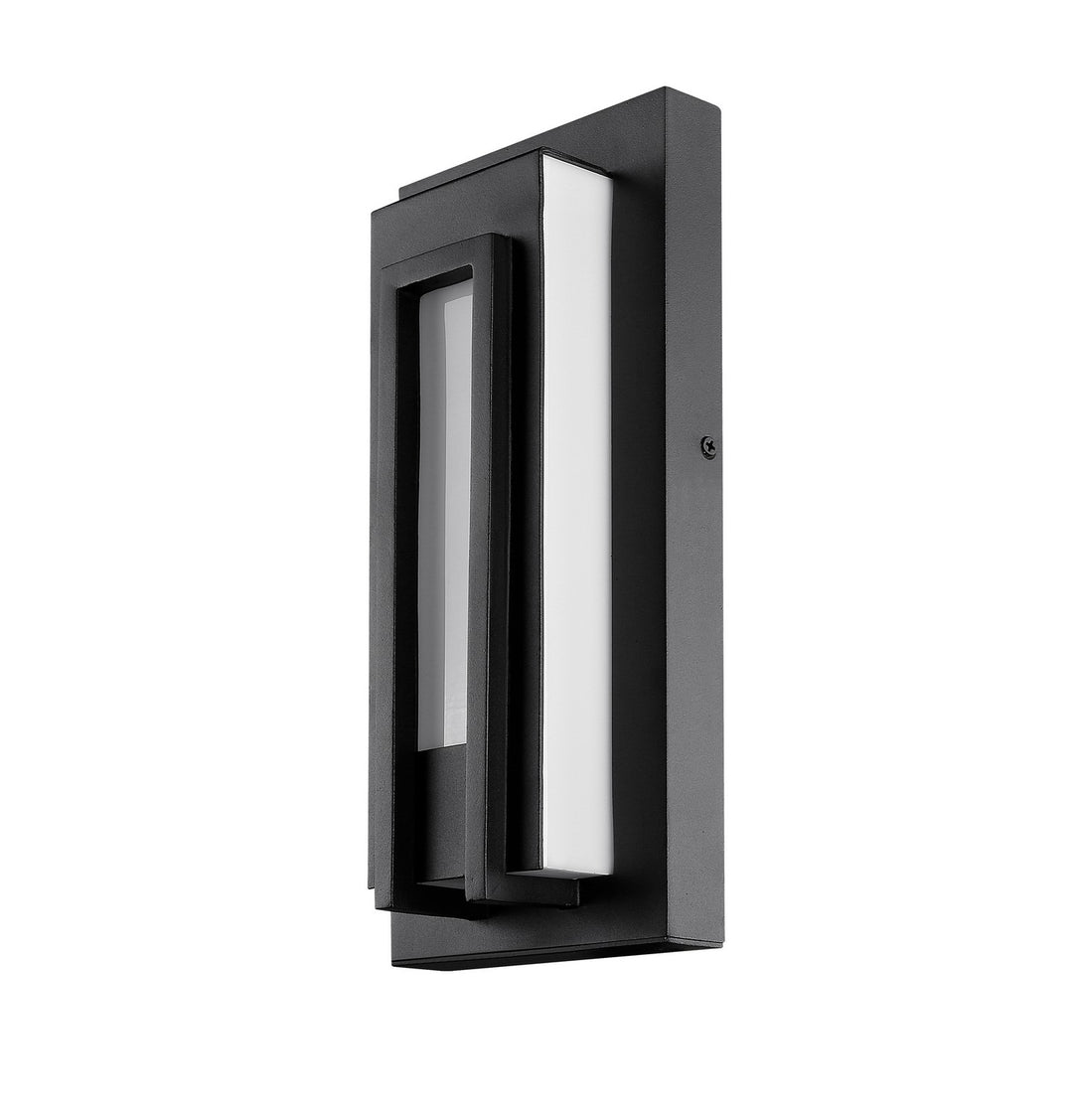 Z-Lite Lighting 520S-BK-LED  Keaton Modern Outdoor Black