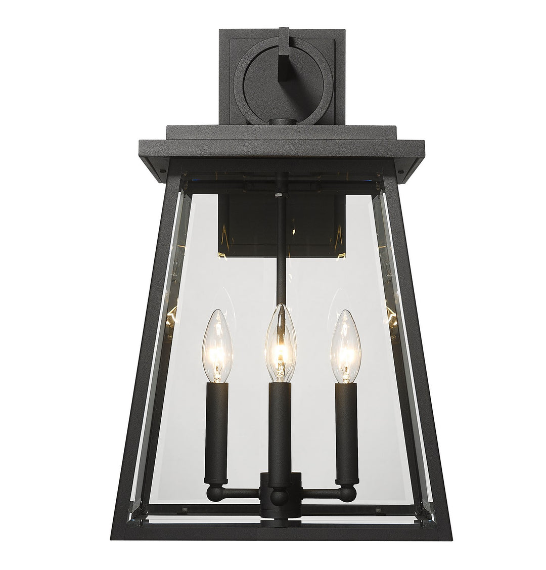 Z-Lite Lighting 521B-BK  Broughton Outdoor Black